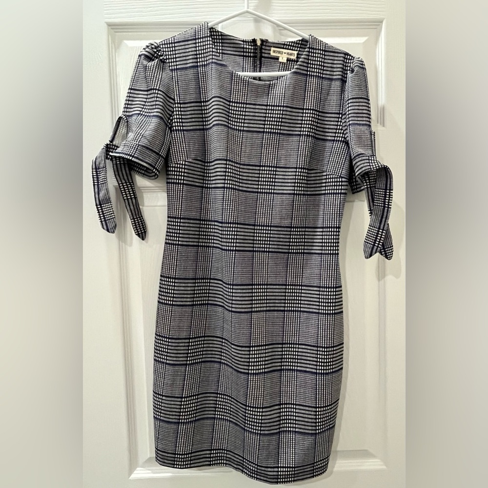 NWOT Checkered plaid dress